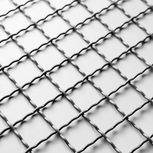 Crimped woven wire mesh